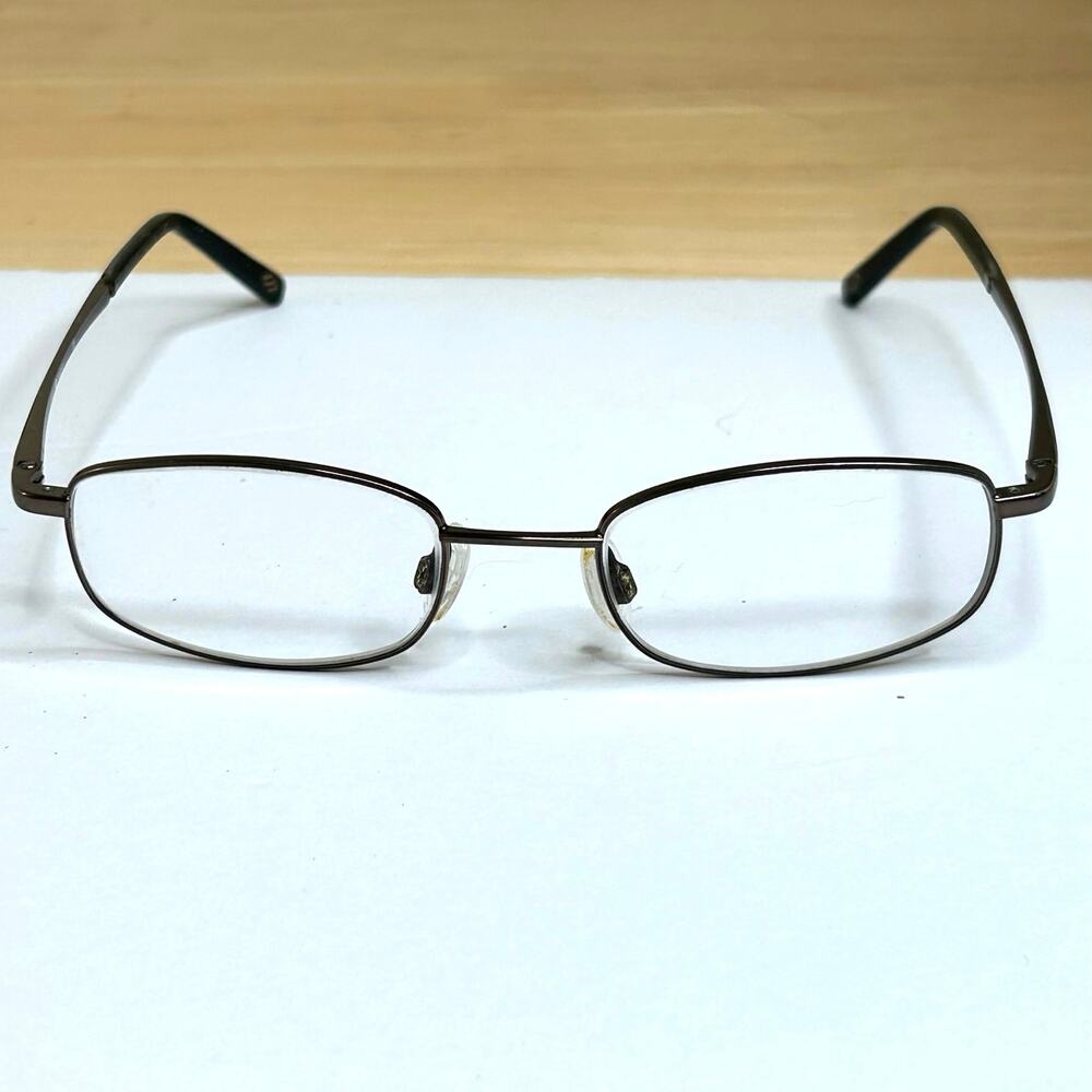 Joseph Abboud Eyeglasses Matte Gun Frames 145 Flex Hinges Women Full Rim